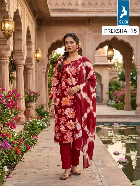 Kaya preksha 3pcs kurtis wholesale